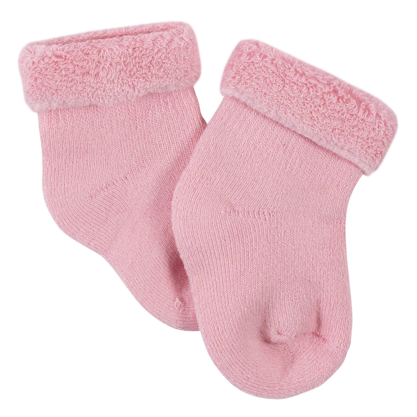 6-Pack Baby Girls Bunny Ballerina Wiggle Proof® Terry Bootie Socks